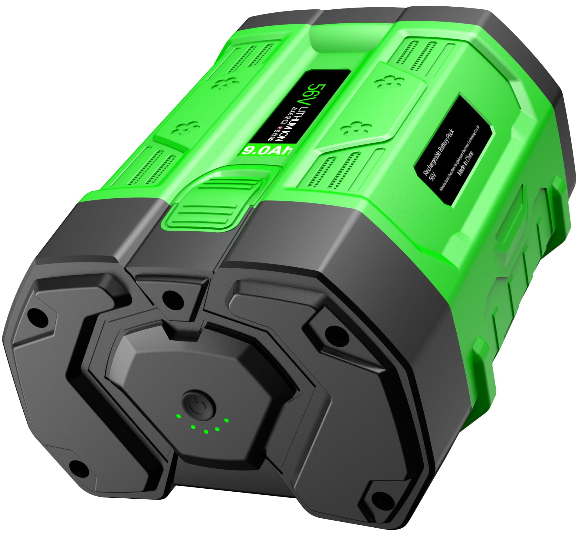9.0Ah Ricambio per batteria EGO 56V 9000mAh compatibile con tutti gli strumenti Power 56V EGO Power+, batteria con indicatore del carburante aggiornato