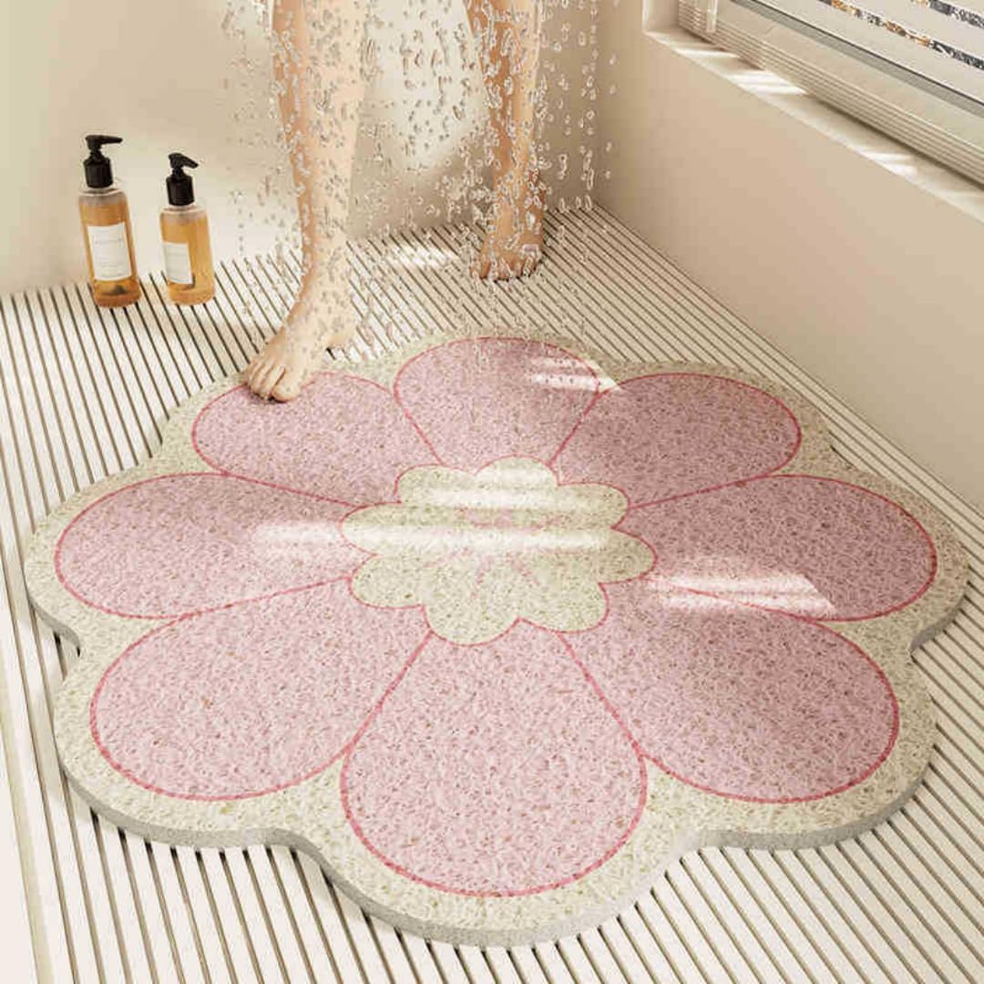 Alfombrilla de baño para ducha ideal para evitar resbalones en el suelo húmedo