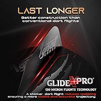 Vista 5 de IgnatGames Vuelos de dardos y accesorios – Juegos de 30 dardos de diferentes formas y 6 protectores de vuelo, kit de accesorios de dardos