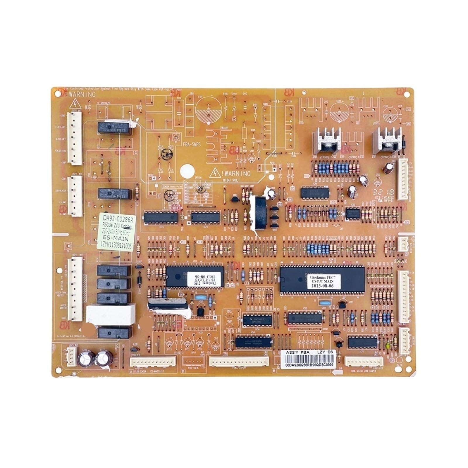 Jweinenl One Color Refrigerator Control Board ，Compatible For Samsung， Da92-00286R Circuit Pcb Fridge Motherboard Freezer Pcb