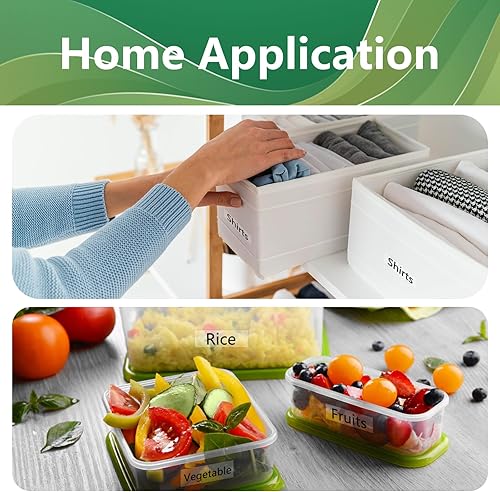 Miniatura 5 de YUANQIMM Paquete de 5 cintas compatibles con Brother TZe141 TZe-141 TZ141 TZ 0.709 in 0.7 cinta transparente laminada de repuesto para Brother P