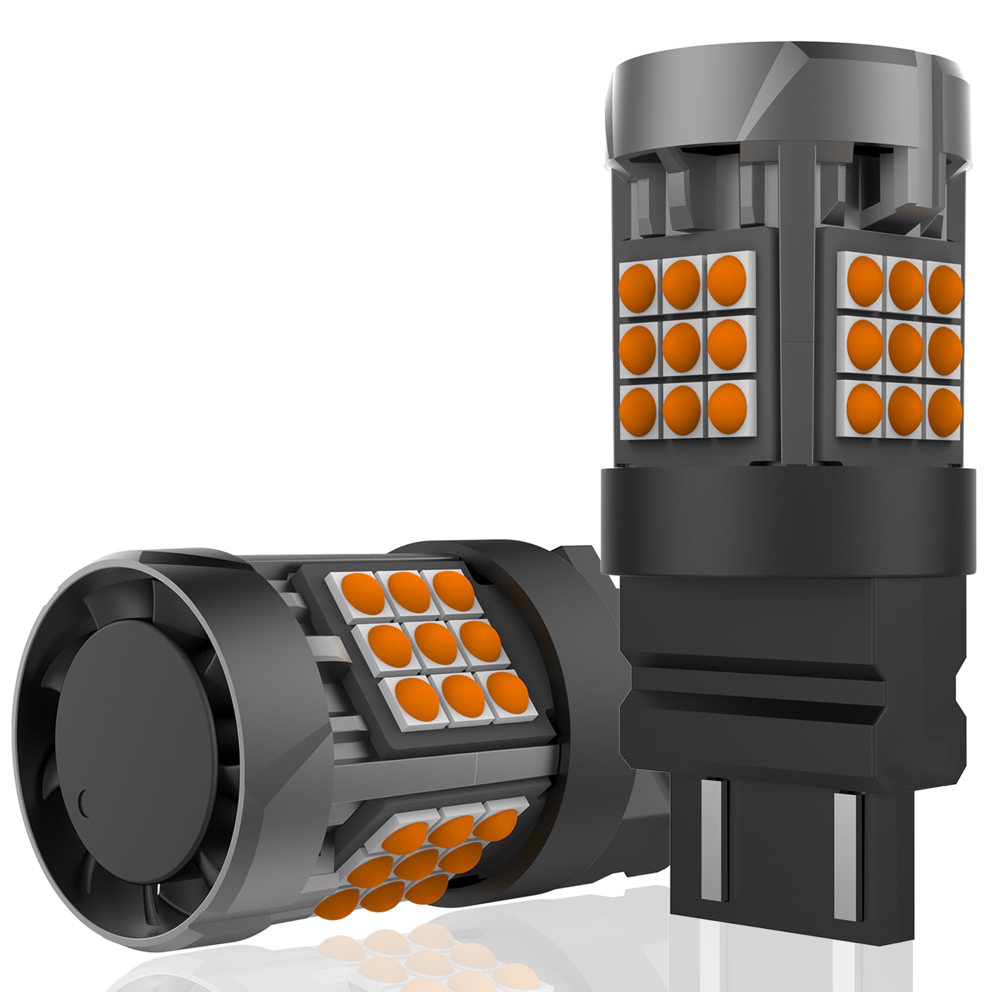 Amazon.com: FAXCARS WTY21W LED Bulbs Amber for Ford F250 F350 F450