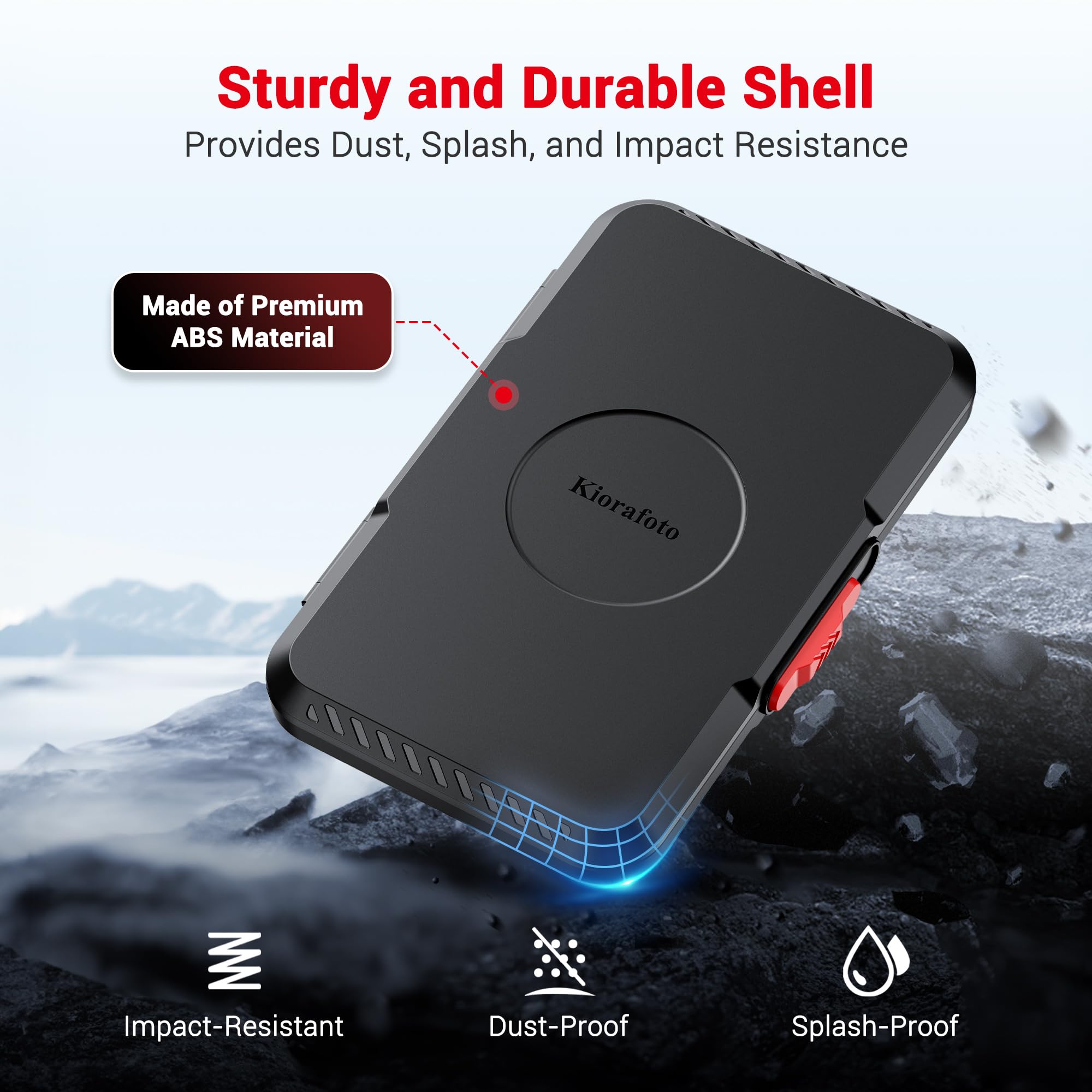 Custodia per schede di memoria pop up, 60 slot per schede di grande capacità, per 20 schede SD, SDHC, SDXC e 40 schede Micro SD, SDHC, SDXC, TF, organizer portatile sottile con interno in schiuma EVA