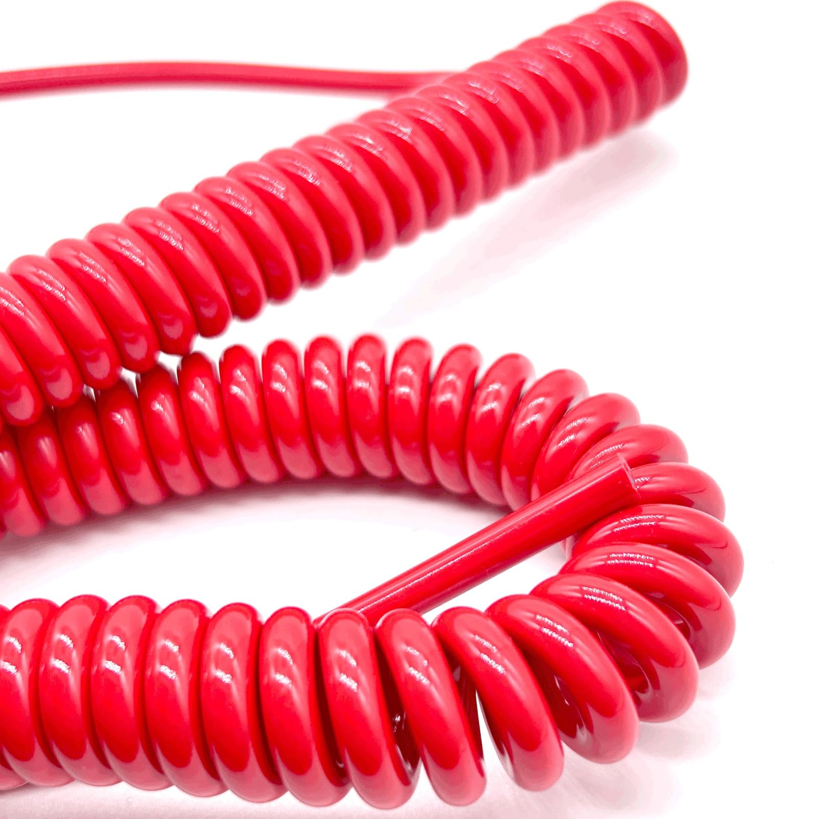 um das Stromleitungsnetz herum, Spiral-Verlängerungskabel, 2-adriges Kupferkern-Einziehkabel for den Haushalt, 4 Meter, Verschiedene AWG-Spezifikationen(5AWG 16mm2)