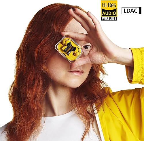 Nothing Ear (a) Wireless Earbuds, 45dB Hybrid Noise Cancelling Earbuds, Hi-Res Audio, Advanced Equaliser, Dual Connect, 6 Mics, 42.5H Playtime Ear Buds Wireless Bluetooth, Yellow 2