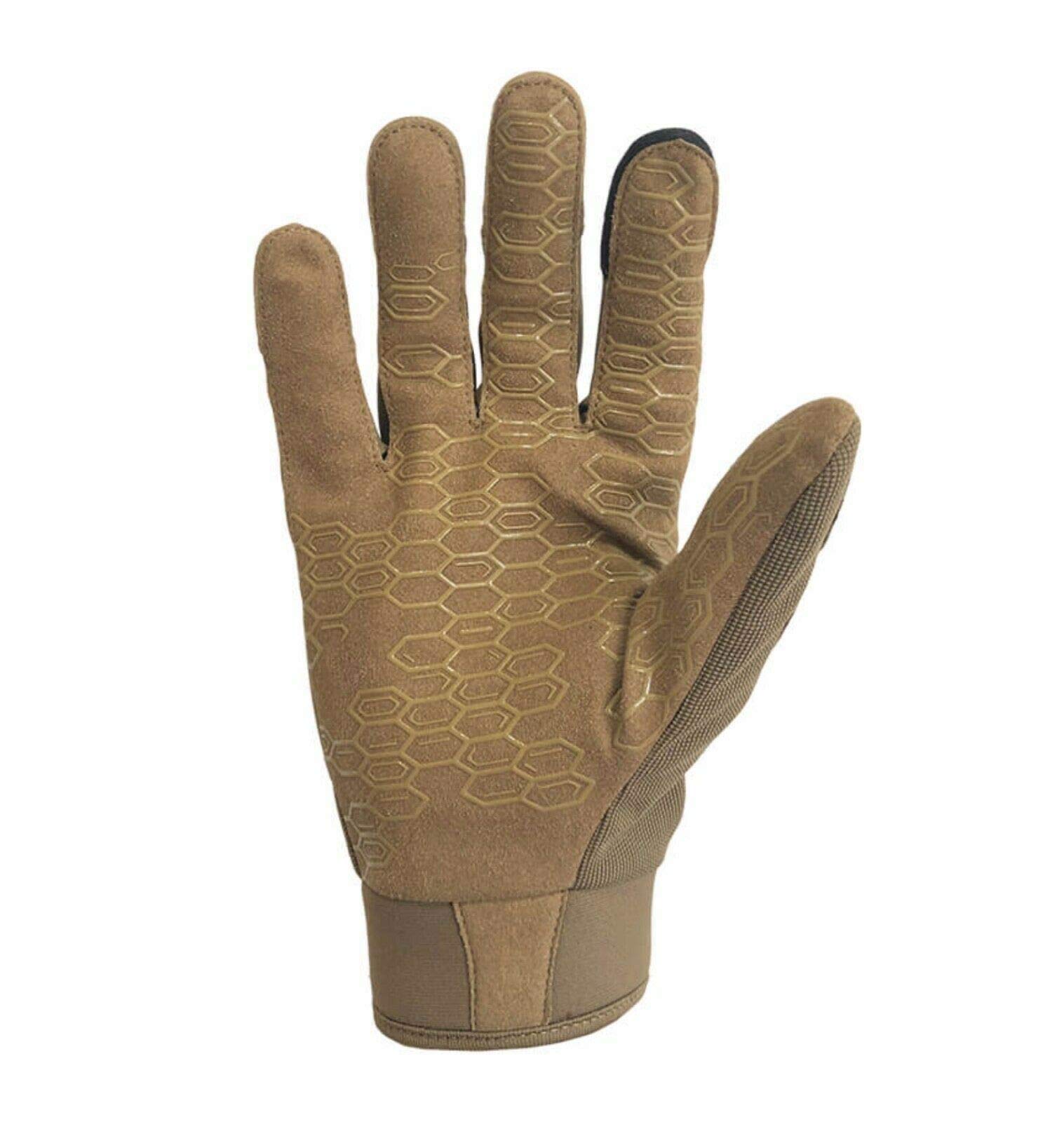 StrongSuit Grasper Grip Gloves BLACK Work Moving Driving Shooting Touchscreen (XL Tan)