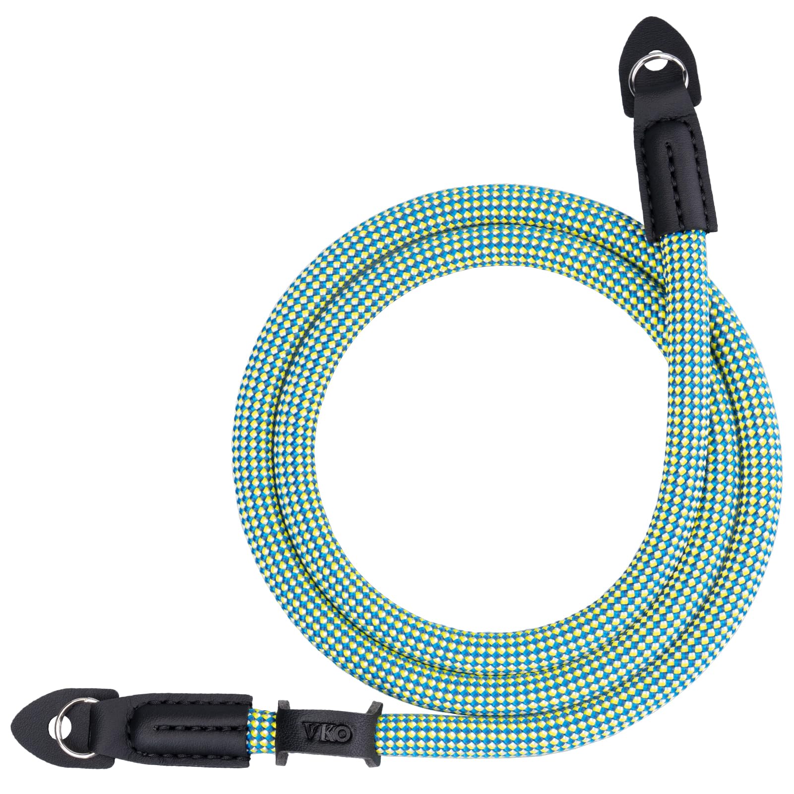 VKO Vintage Camera Neck Strap,Nylon Rope Camera Shoulder Straps for Photographers Film DSLR Blue