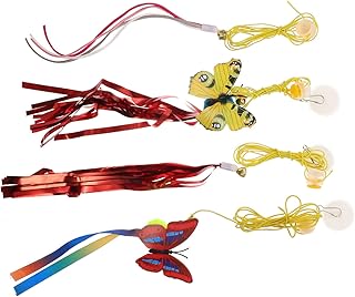 iplusmile 4 Pçs Brinquedo Engraçado Para Gatos Brinquedos Internos Brinquedos Para Gatos Brinquedos Internos Para Gatos Brinquedos Para Gatos De Primavera Brinquedos Para Gatinhos Varinhas