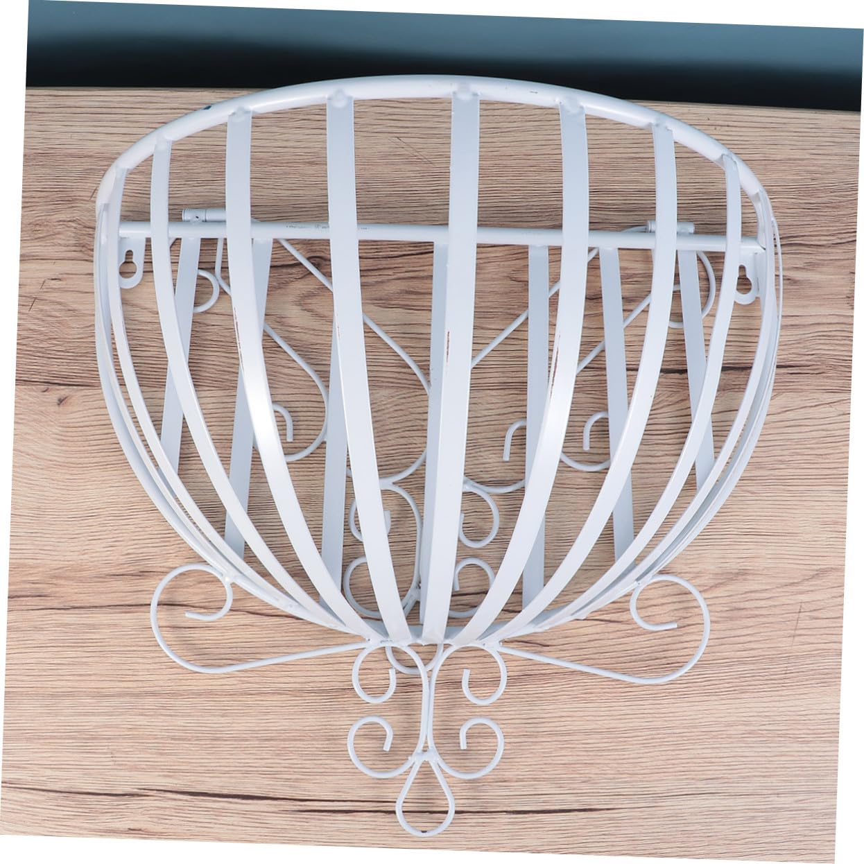 GALPADA Semicircular Soporte Estilo Europeo de Pared para Macetas de Hierro