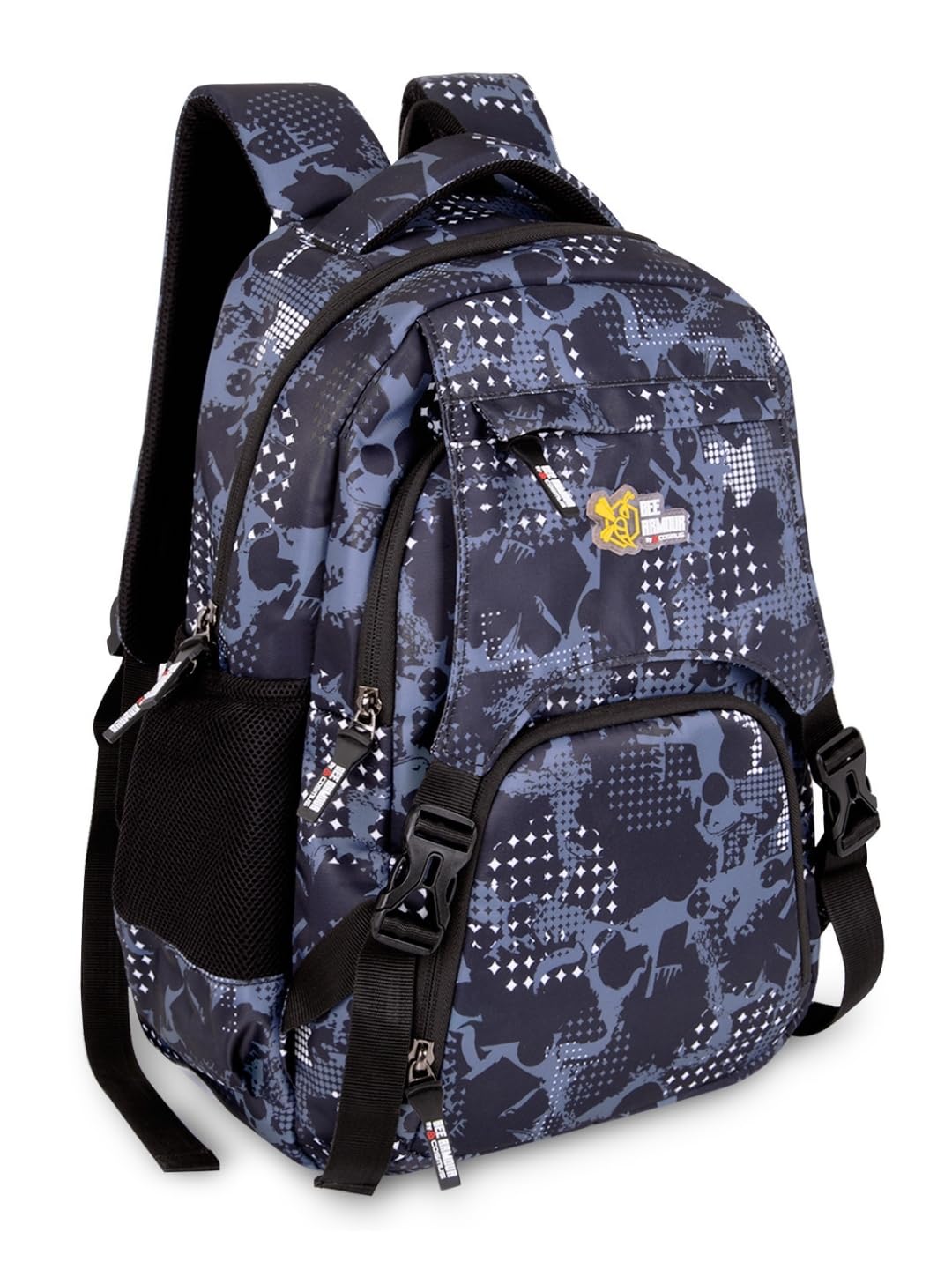 Radiant 34L Camo School Backpack Vibrant Colour Abstract Camouflage for Kids (Girls & Boys)-image-9