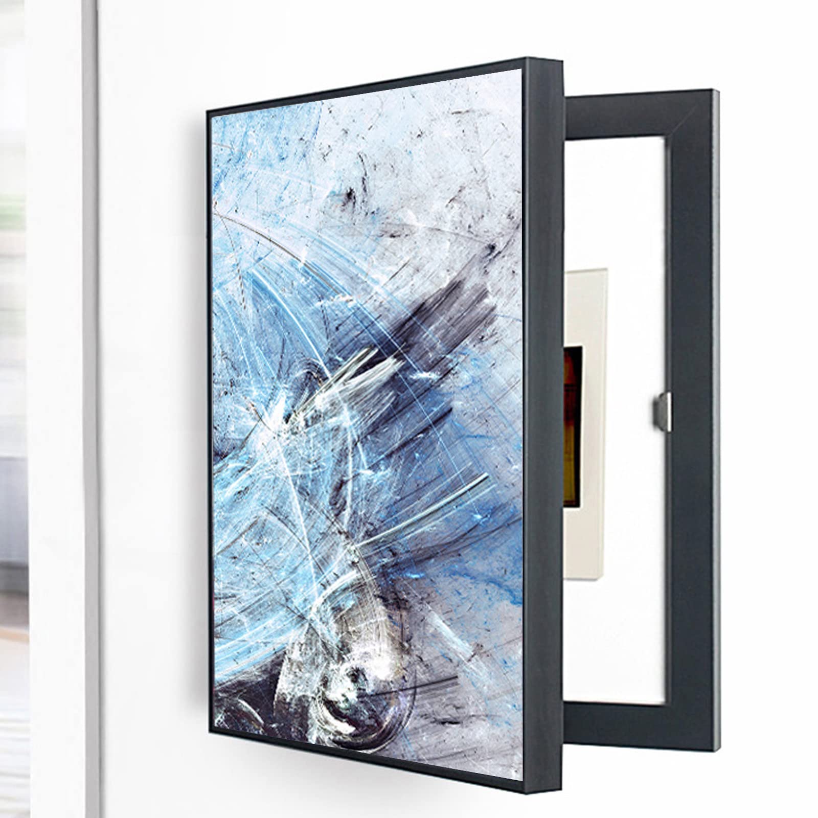 copertura del quadro elettrico, Scatola di copertura del misuratore di copertura del contatore elettrico for interni nella scatola di copertura della scatola elettrica decorativa for la casa Scatola d
