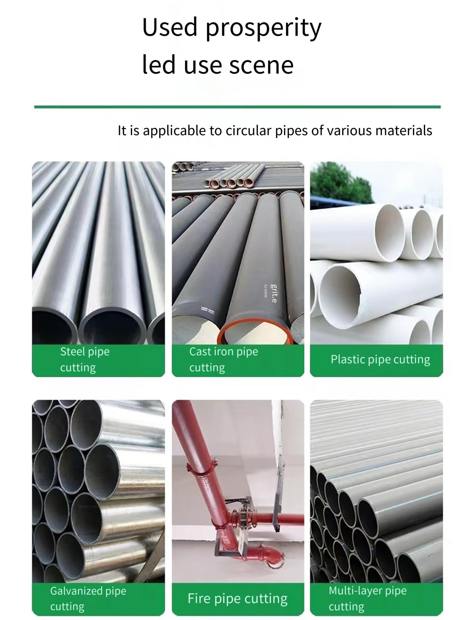 Elektryczna maszyna do cięcia rur, ręczna przenośna z regulowaną prędkością, 3200 obr./min do cięcia rur plastikowych i metalowych