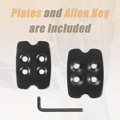 Miniatura 4 de CyclingDeal - Tacos de bicicleta compatibles con pedales Shimano MTB SPD SM-SH51 o SM-SH56, para ciclismo de interior y bicicleta de montaña,