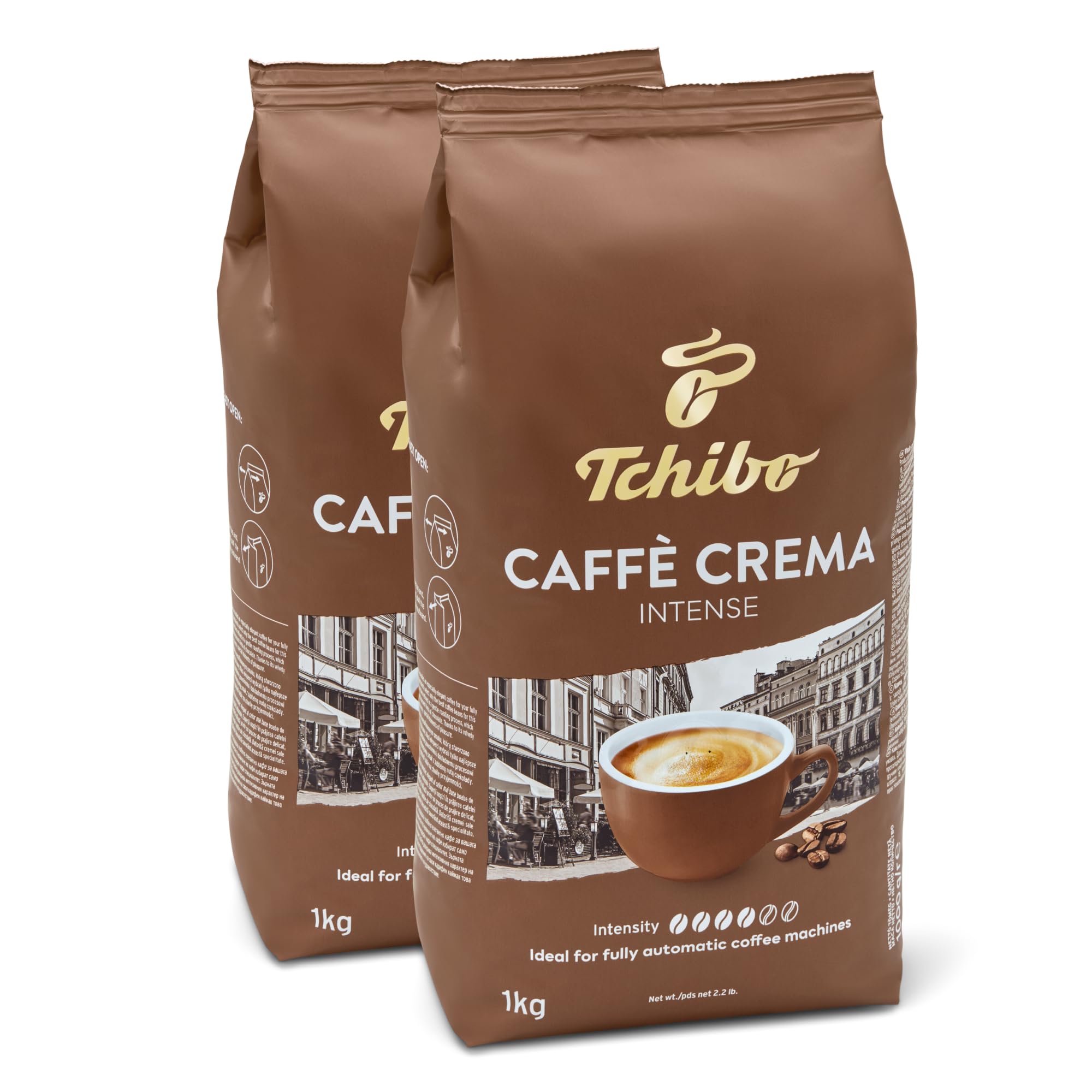 Amazon.com : Tchibo Whole Bean Coffee – Caffé Crema Intense - Dark