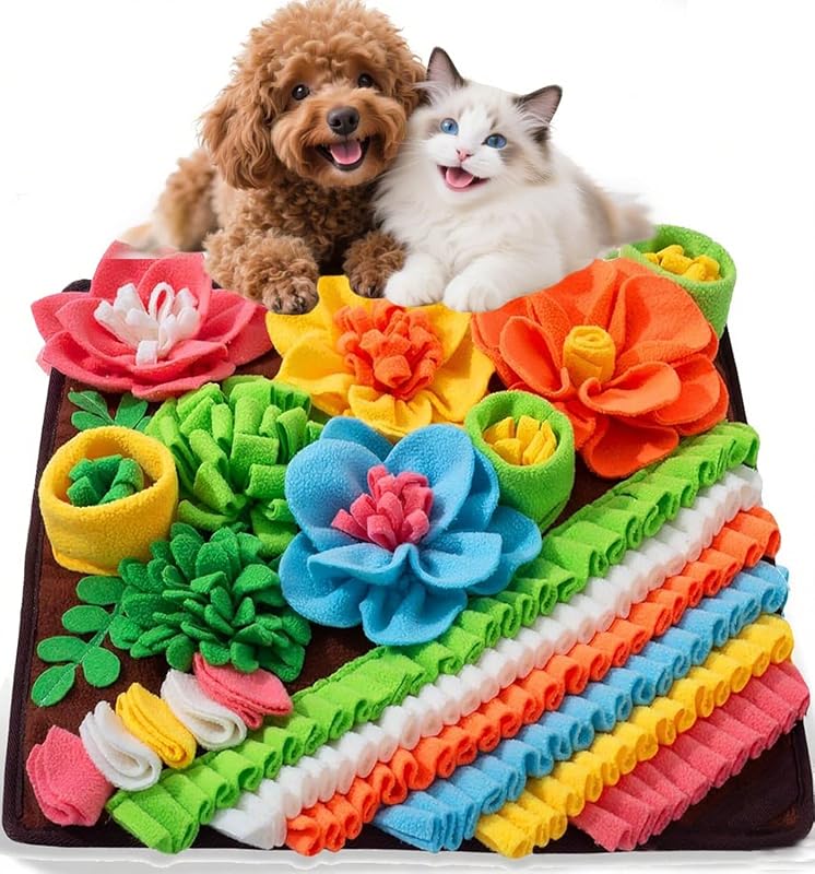 Tapete de Farejar para Cães em Feltro e Lã Ankilo 39,12 x 39,12 cm