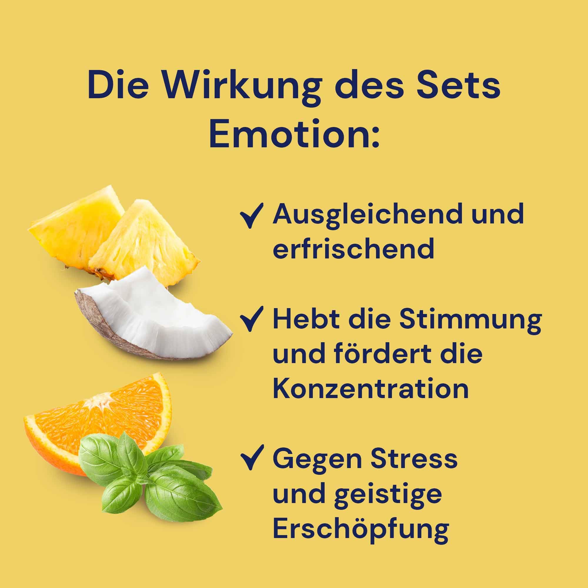 Spitzner Saunaaufguss Set Emotion (3 x 190ml)