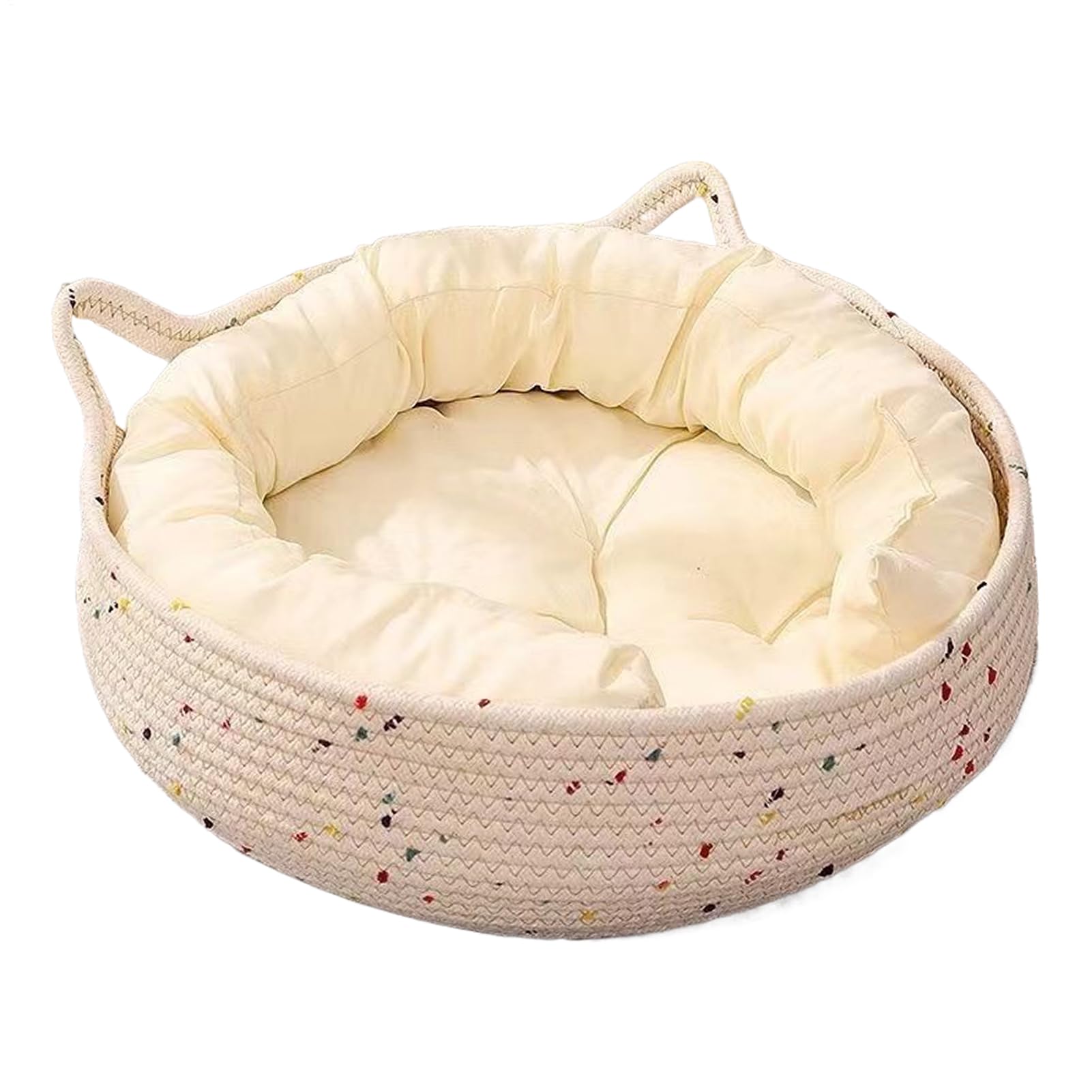 Lit rond pour chat idéal pour le dortoir des chiots et petits chiens