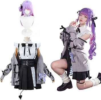 常闇トワ　ホロライブ　コスプレ　衣装　ウィッグ Amazon.co.jp: [UD] ウィッグ、靴 付きバーチャルYouTuber