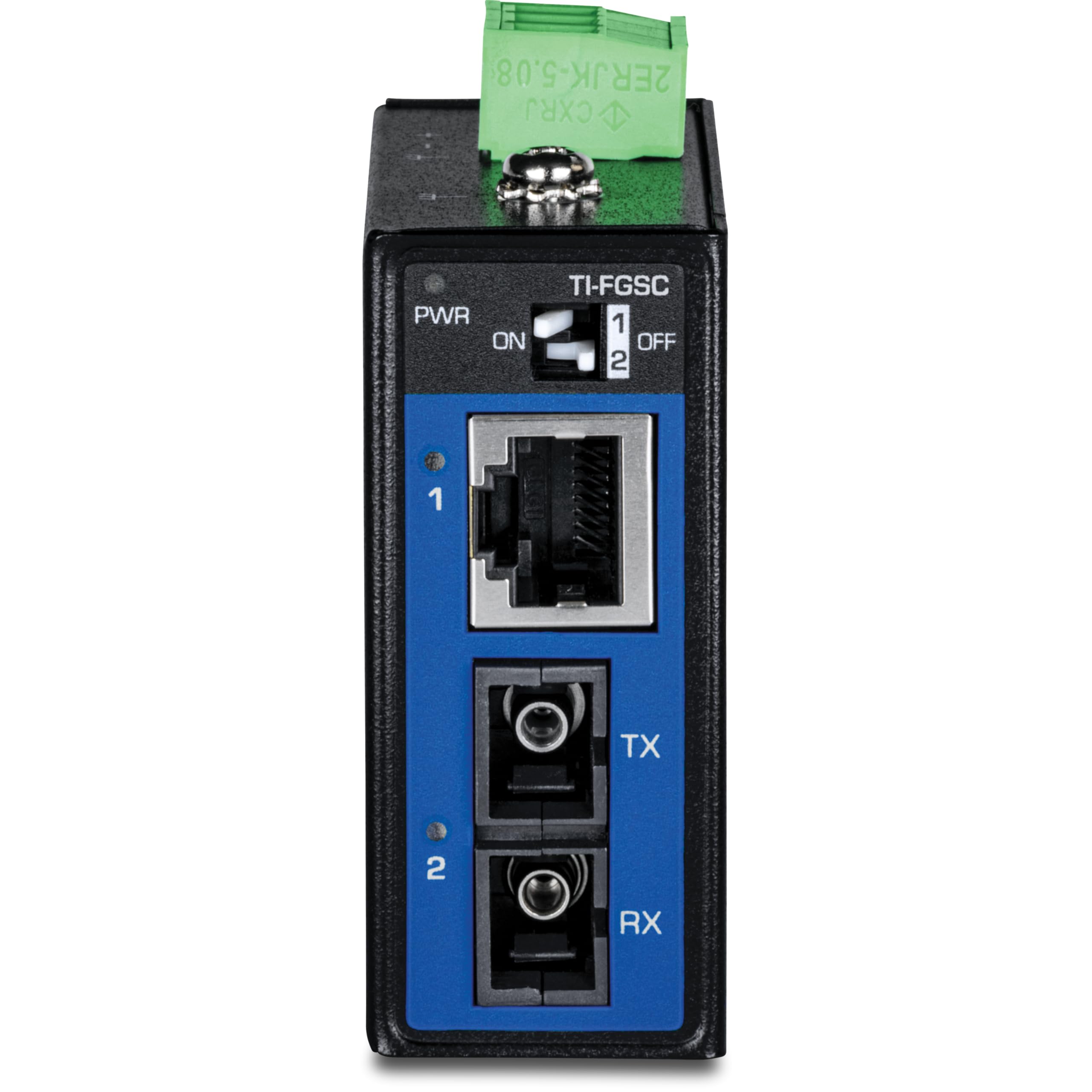 Axiom Memory - MCP32-T2-SFP-AX - Axiom 1Gbs POE+ RJ45 to SFP Fiber Media Converter - Open SFP Port - Network (RJ-45) - 1x PoE+ (RJ-45) Ports - Gigabit Ethernet - 10/100/1000Base-TX, 1000Base-FX - 1 x