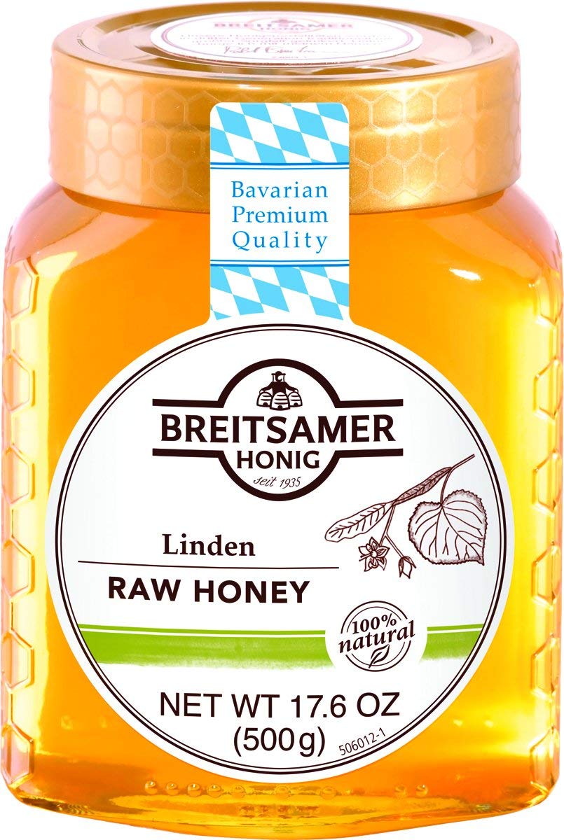 Breitsamer Honig Linden Raw Honey, 17.6 Ounce - SET OF 2