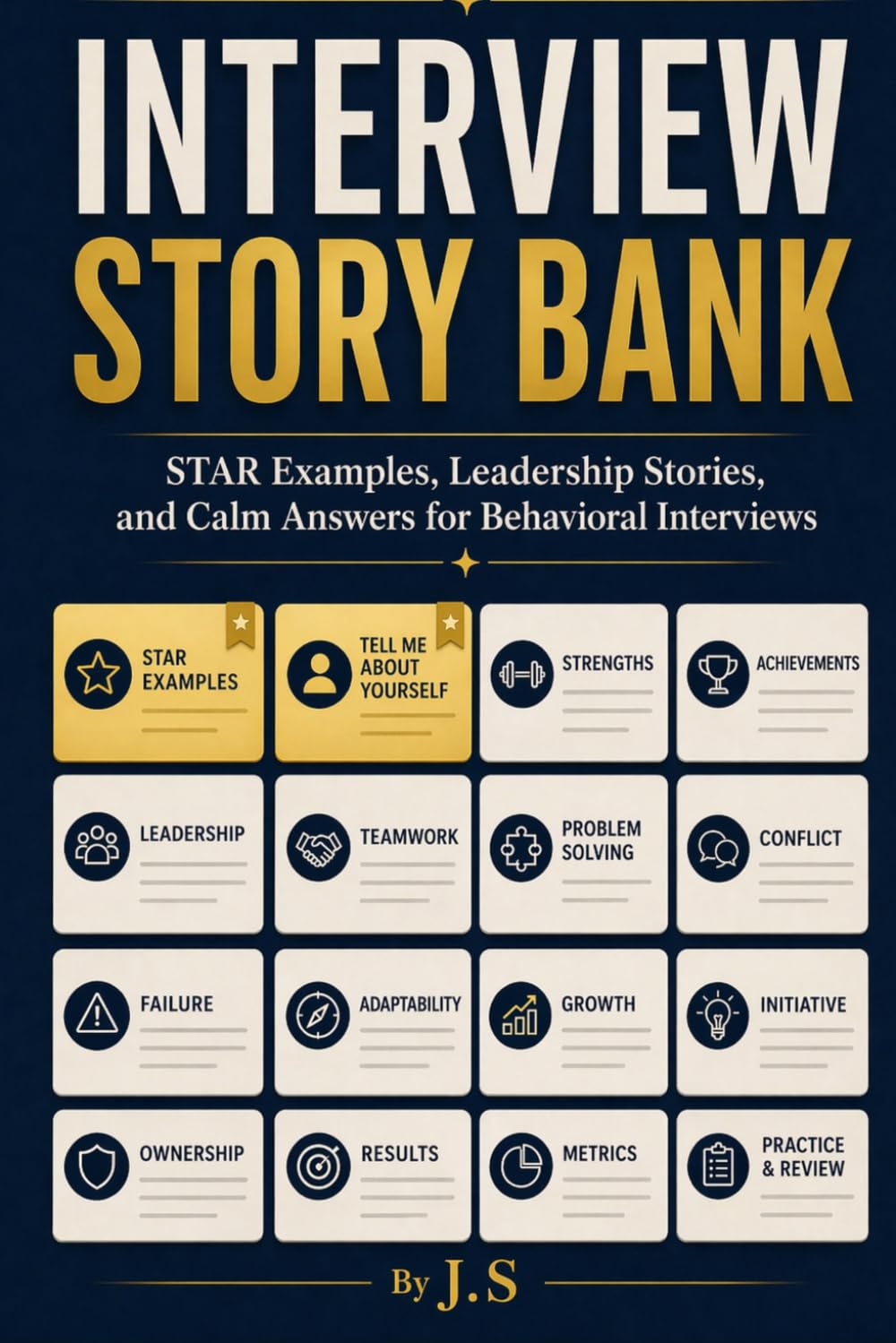 Interview Story Bank: STAR Examples, Leadership Stories, and Calm Answers for Behavioral Interviews