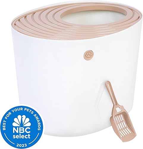 Miniatura 7 de Caja de arena para gatos de entrada superior IRIS USA