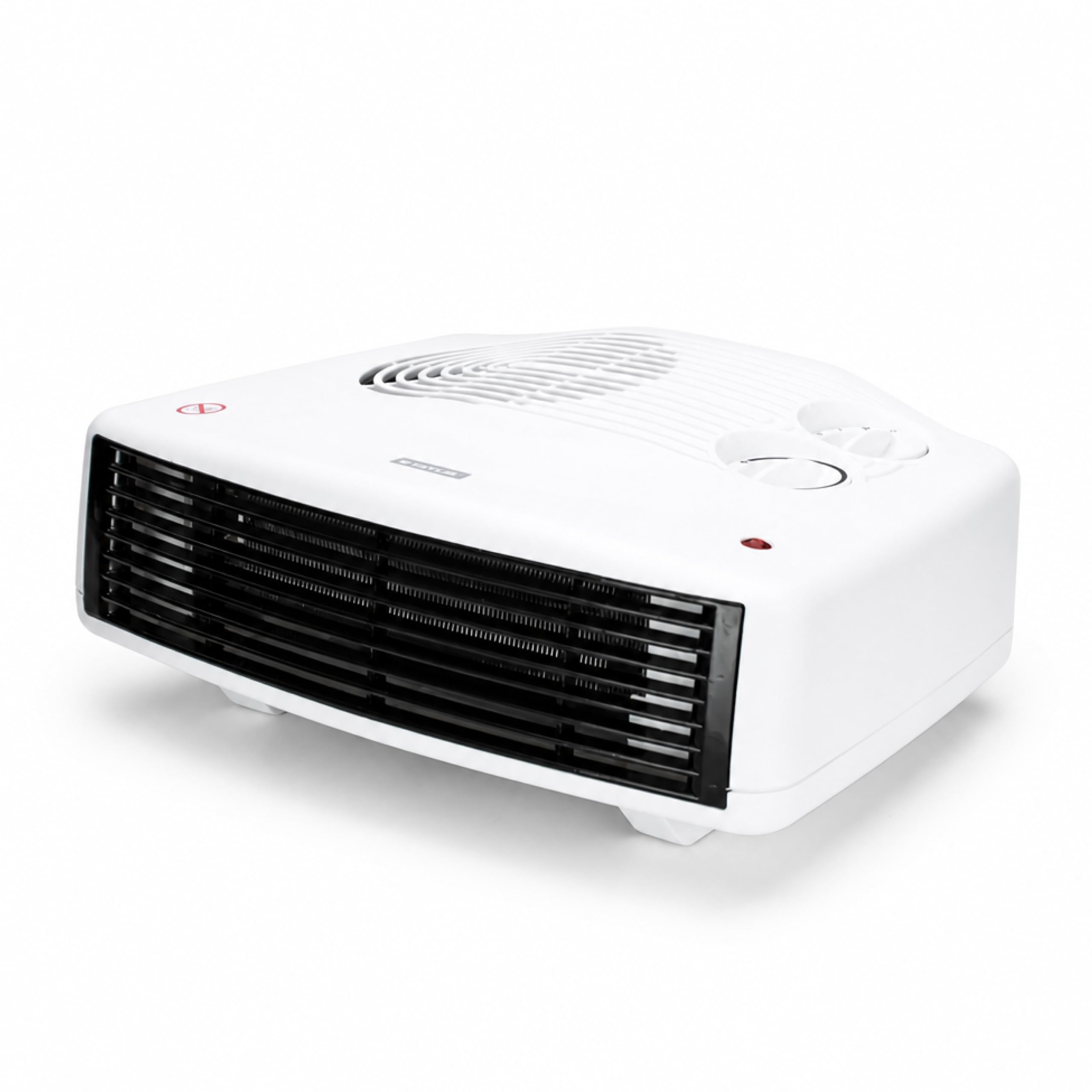 STATUS Flat Fan Heater 3000 W (3 kW), White Portable Electric Radiator