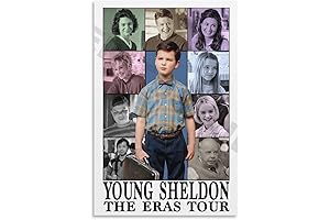 Young Sheldon Canvas Art Poster