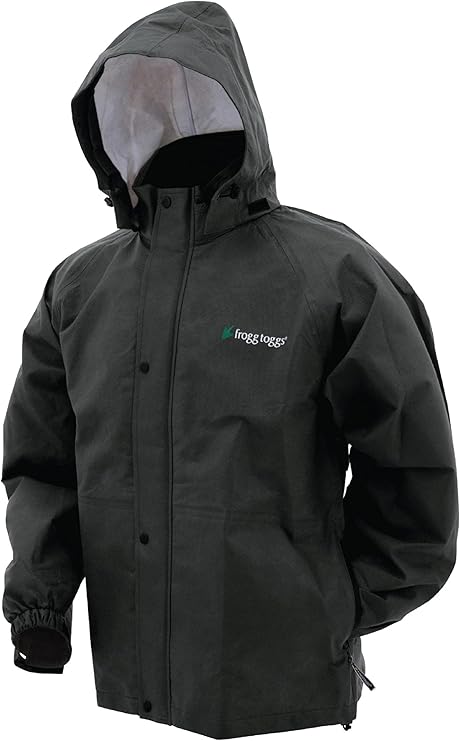 FROGG TOGGS Men's Signature Bull Frogg Waterproof Breathable Rain Jacket