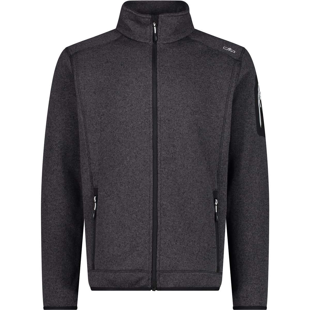 CMP Giacca in Pile Knit-Tech da Uomo