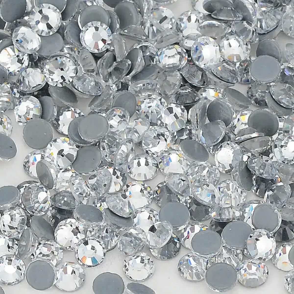 Vicyico Crystal Ss6-Ss20 1440Pcs Hotfix Rhinestones Flatback Glitter Stones Nail Art Decorations Diy Accessories