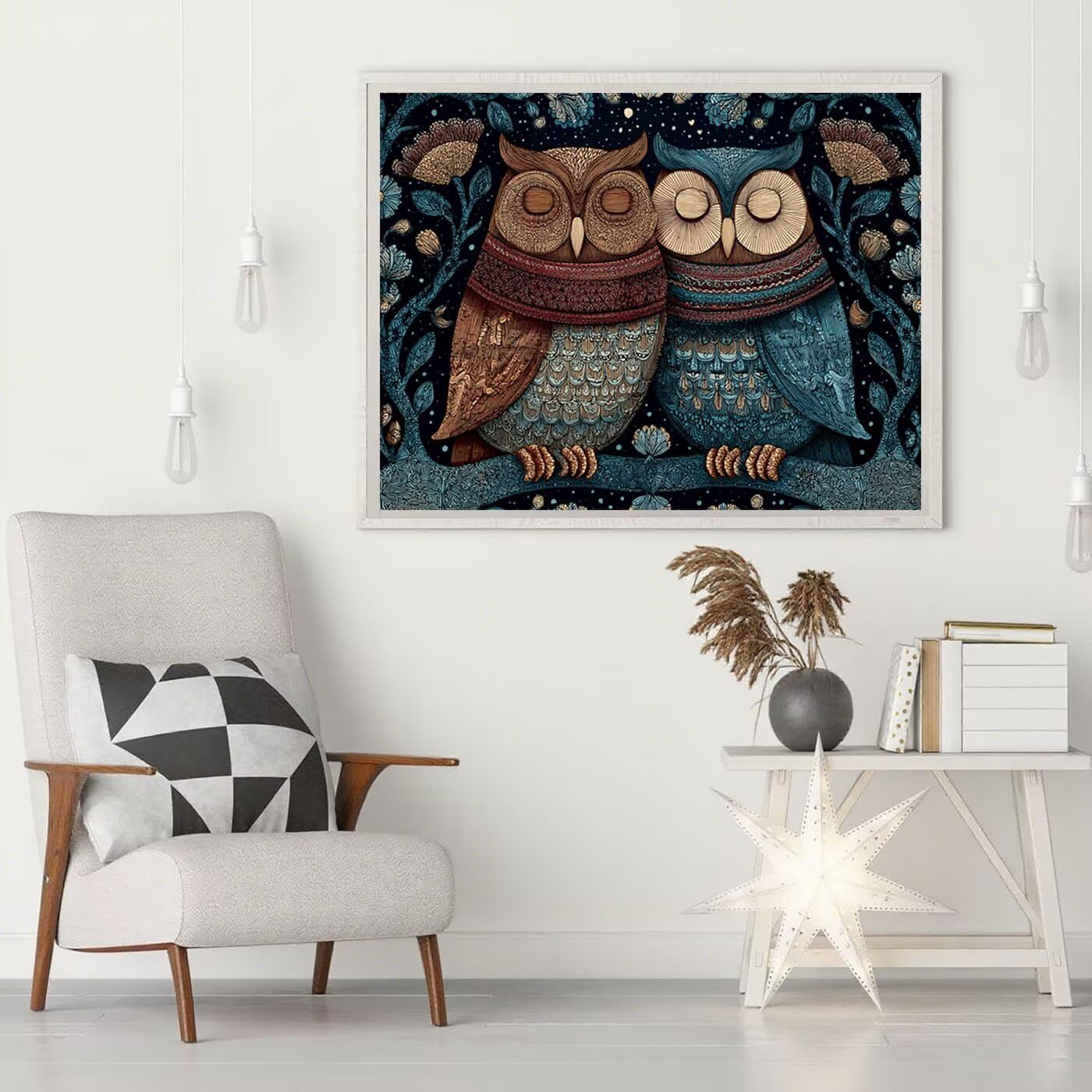 Sztuka diamentowa, zwierzę, zestawy do malowania diamentami dla dorosłych, 5D, DIY, sowa, pełne wiercenie, haft krzyżykowy, cekiny, klejnoty, obrazy artystyczne i rzemieślnicze, obrazy do dekoracji
