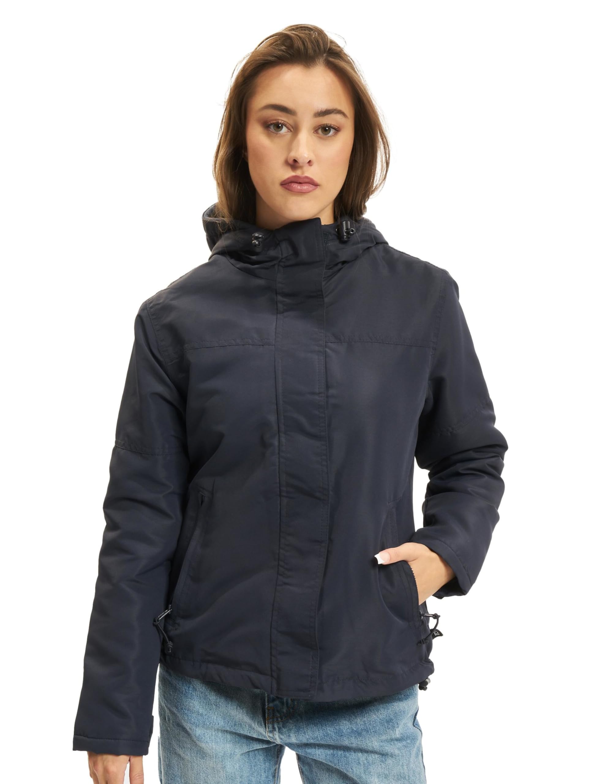 Brandit Women Frontzip Windbreaker, color: navy, size: M