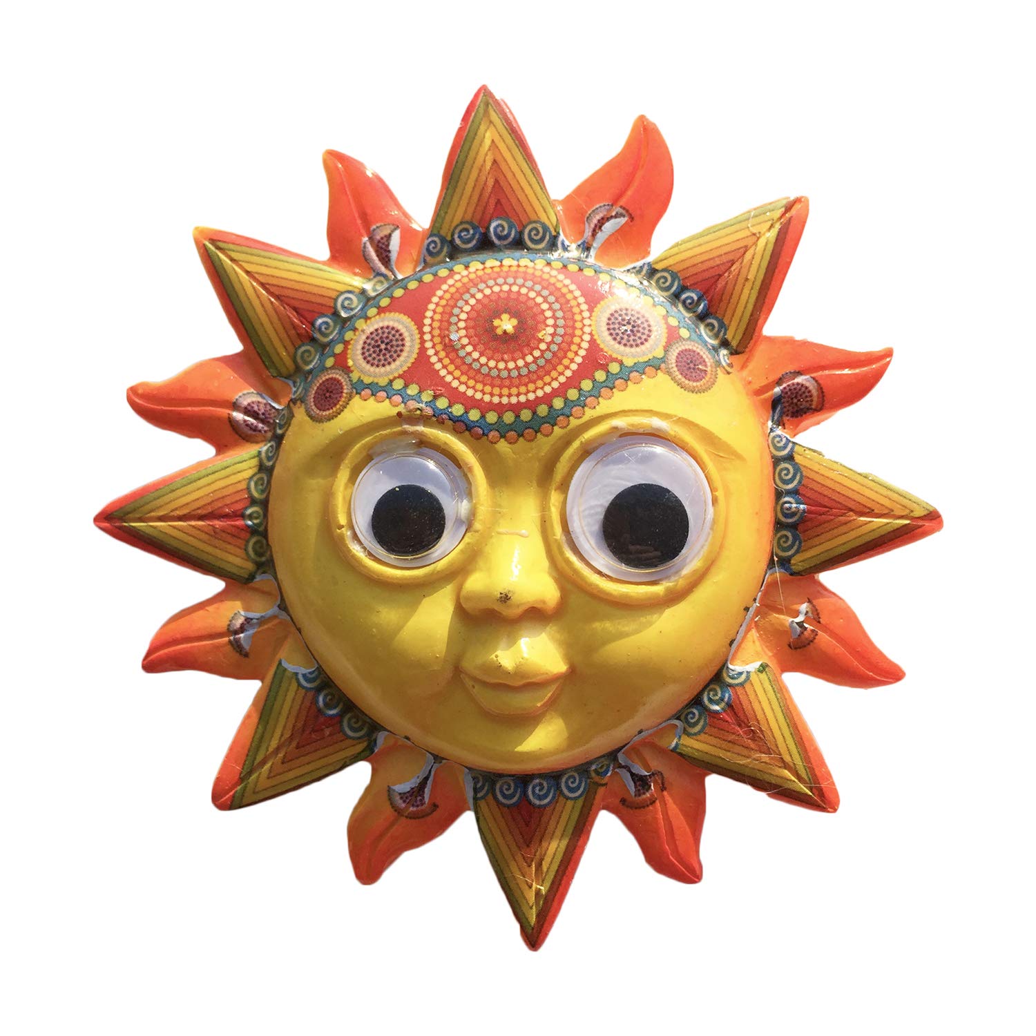 Wedarego Sun1 Bahamas Palau Jamaica Ocean Style 3D Sun Fridge Magnet Tourist Souvenirs Resin Magnetic Refrigerator Magnet Home & Kitchen Decoration Collection Gift