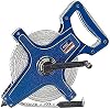 Draper 50m Fibreglass Measuring Tape | 165ft Surveyors Tape | Class III Hand Tools | Metric and Imperial Graduations| Impact Resistant | 13mm Wide | 51089