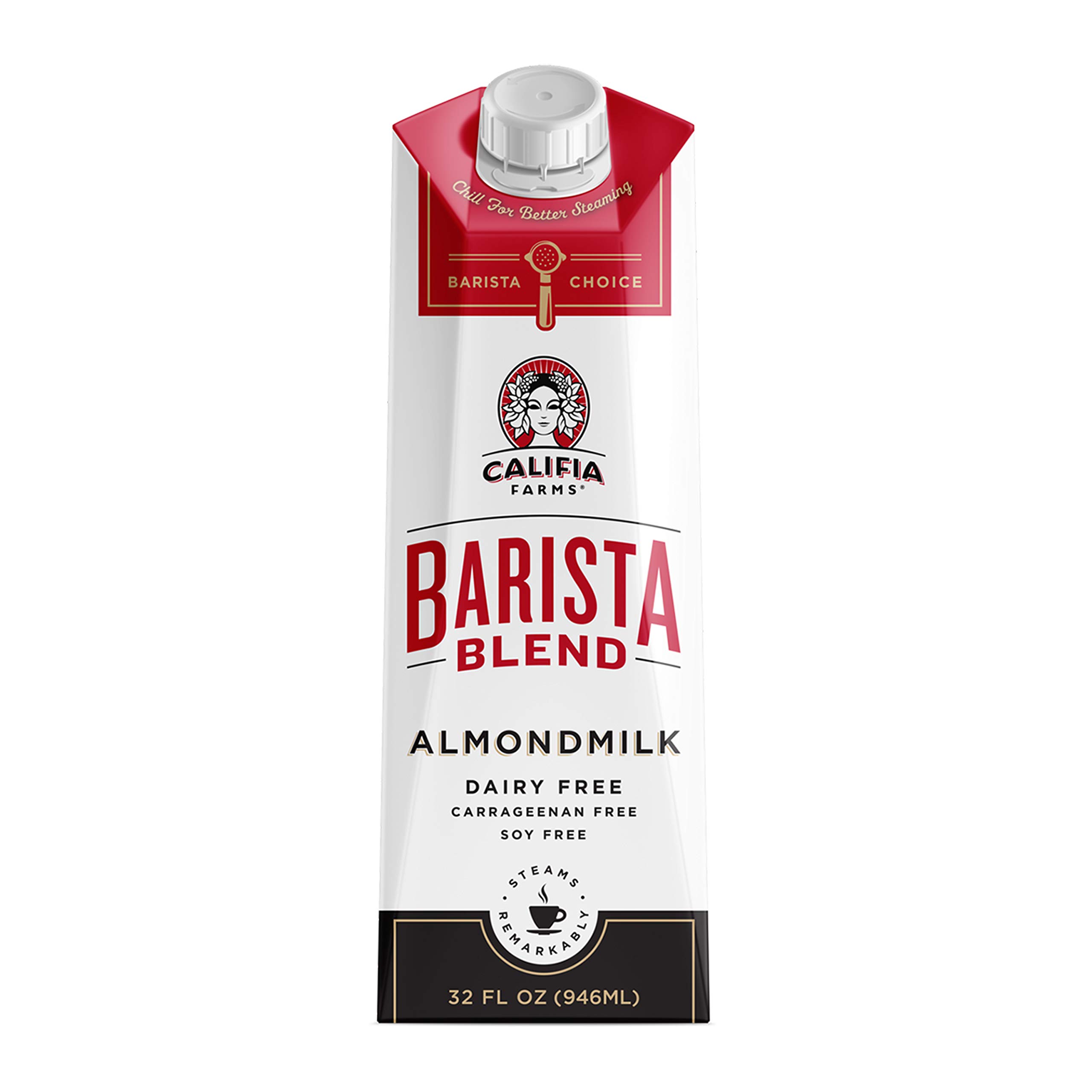 Califia Farms Almond Milk Original Barista Blend 32 Oz Pack of 6  | amzdealz