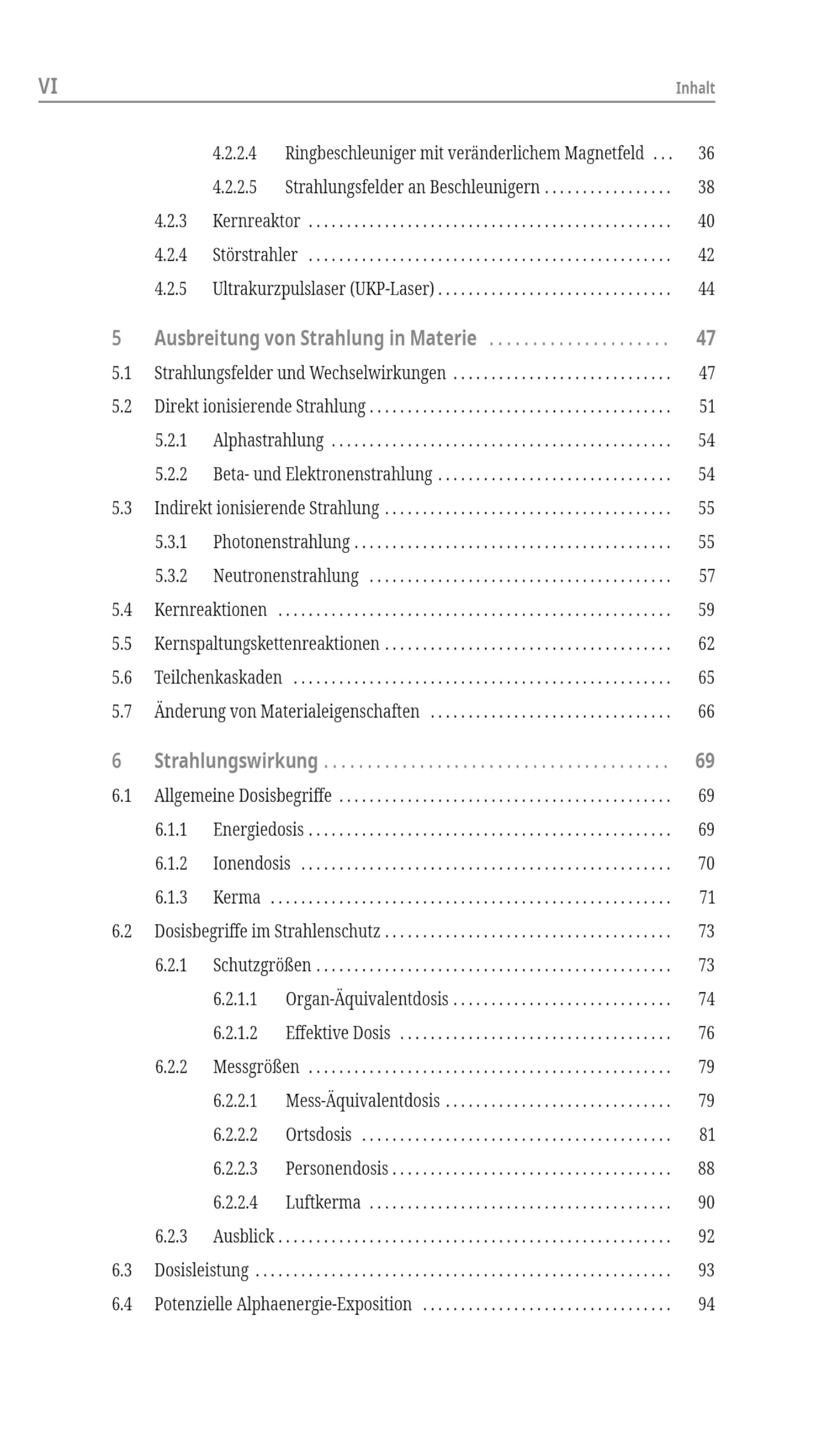 Grundzüge des praktischen Strahlenschutzes