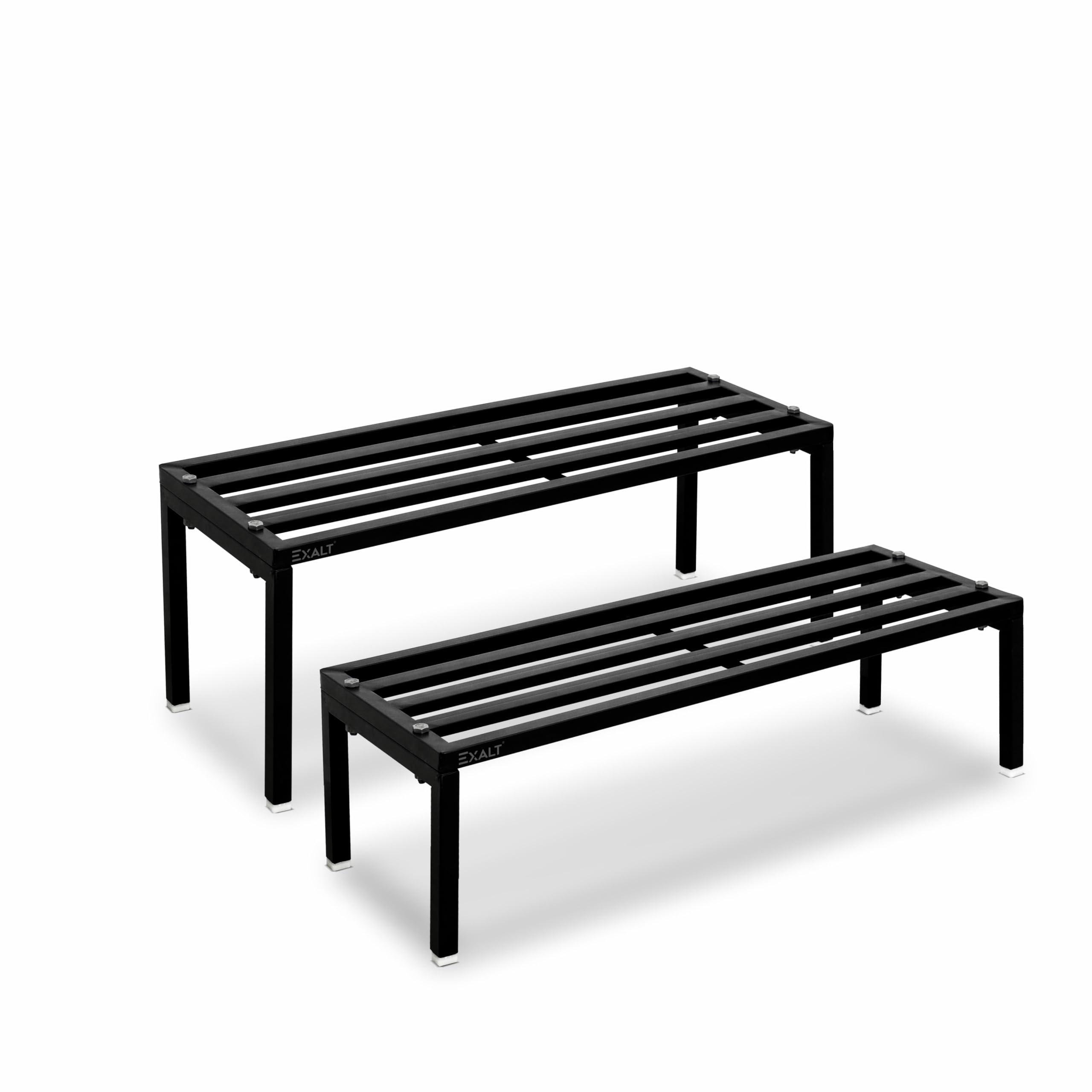 EXALT® Plant Stand for balcony (27 Inches) | Planter stand for living room | Pot stand for outdoor/Indoor plants Heavy Duty Metal Stands (Set of 2) (B0CZTHRJ62) Amazon Price History, Amazon Price Tracker
