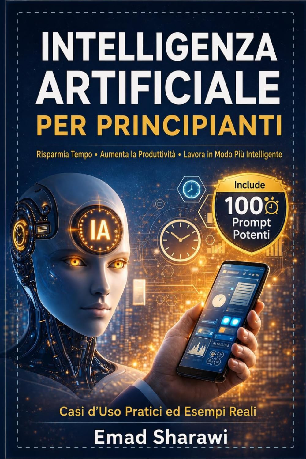 INTELLIGENZA ARTIFICIALE PER PRINCIPIANTI: Strumenti, Tecniche e Prompt Professionali per Sfruttare l’Intelligenza Artificiale Ogni Giorno