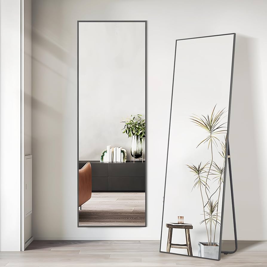 全身鏡 160x50cm 姿見 全身ミラー スタンドミラー 3WAY 壁掛け Amazon.co.jp: ミルオ君の鏡工房 全身鏡 姿見 全身ミラー