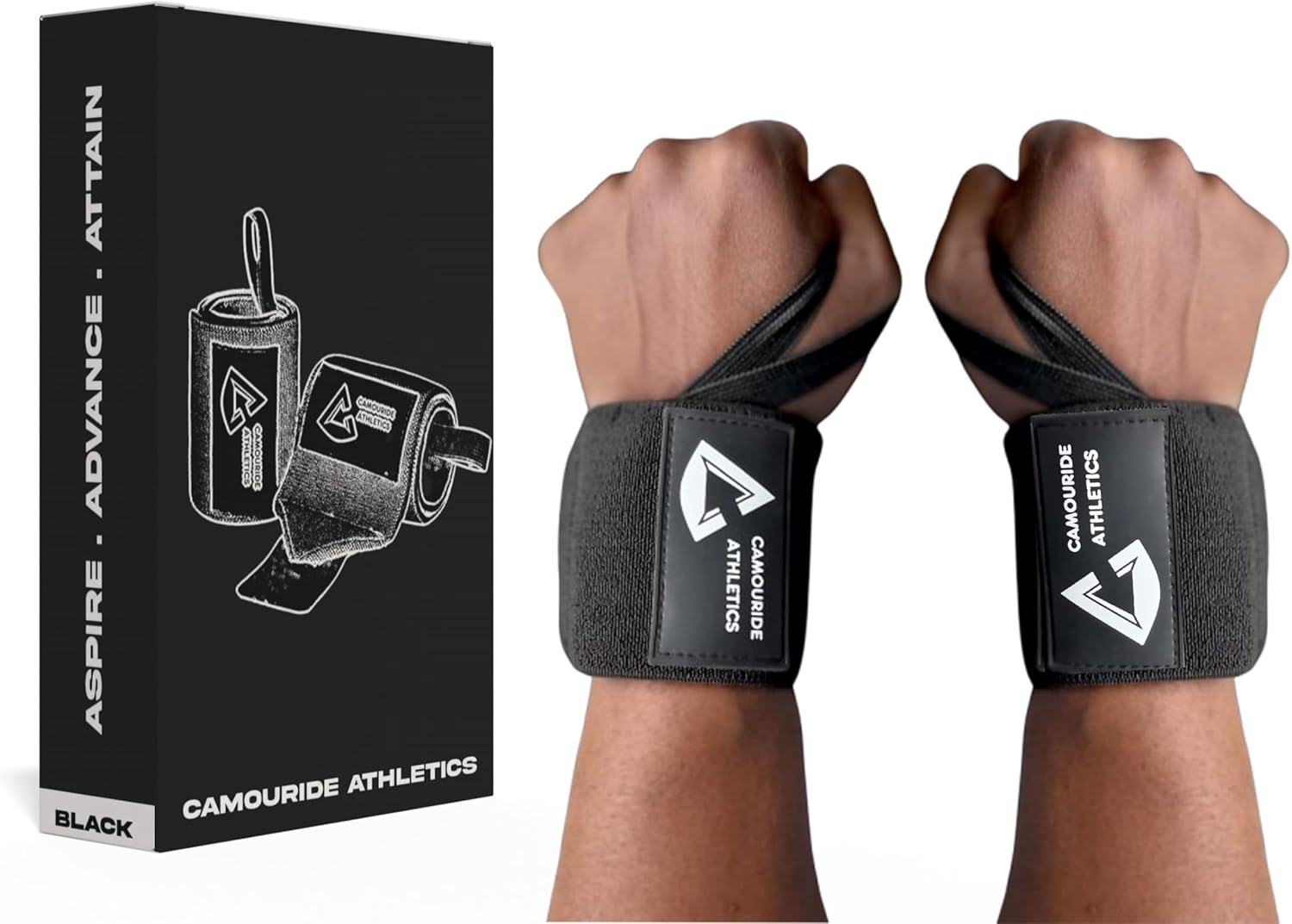 Camouride Athletics Wrist Wraps for Weightlifting
