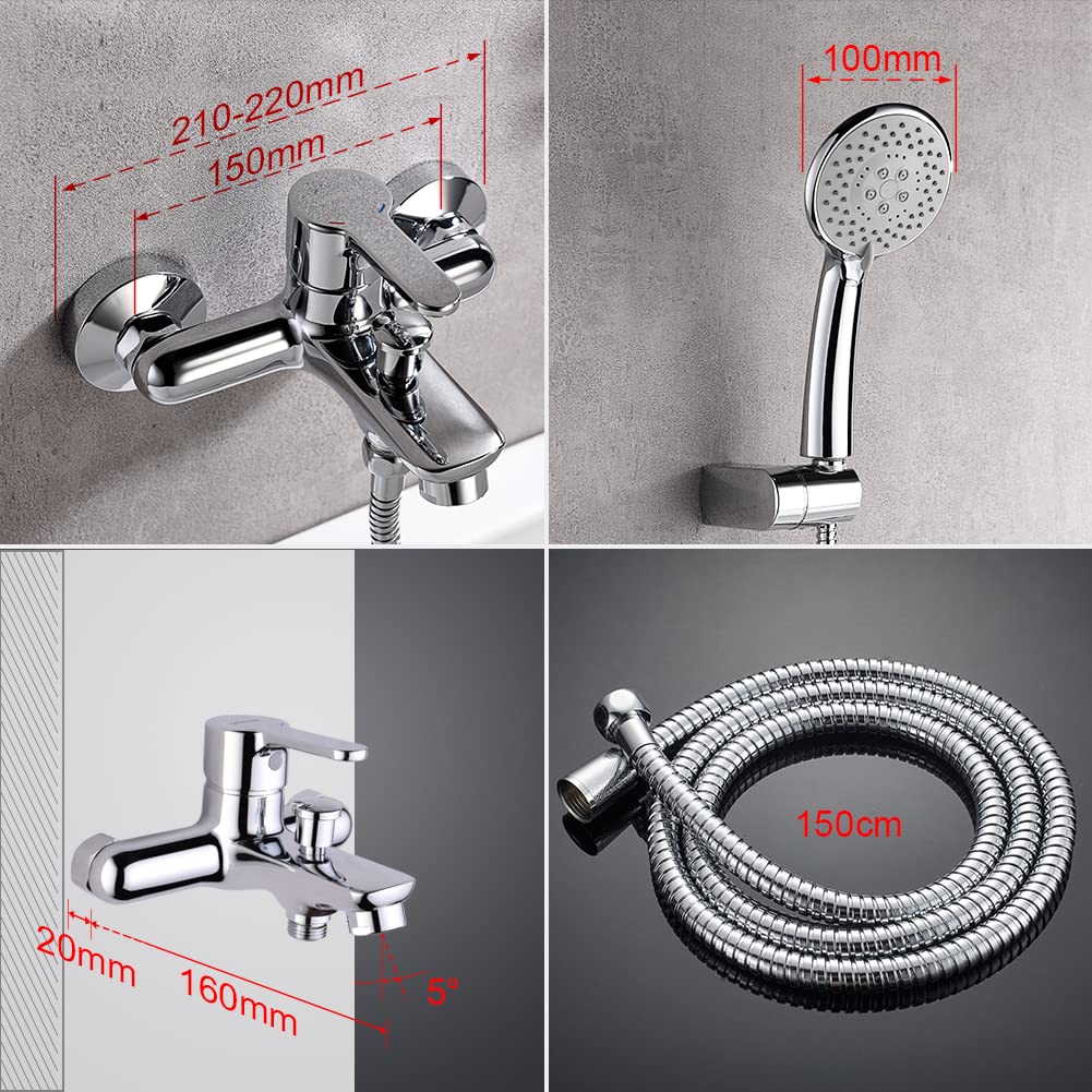 Set Miscelatori Lavabo E Bidet York In Acciaio Inox Spazzolato - Monocomando Con Piletta Click Clack - Foto 5