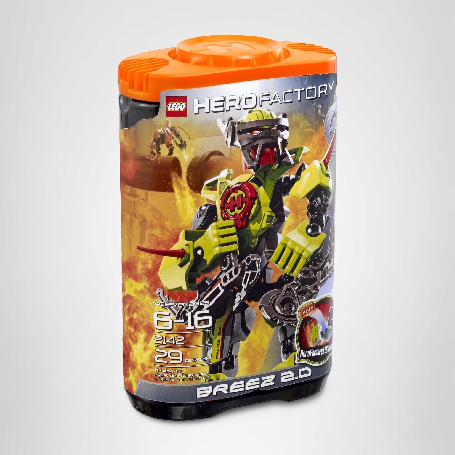 Amazon.com: LEGO Hero Factory Breez 2.0 2142 : Toys & Games