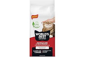 World's Best Clumping Cat Litter Formula - 28-Pound