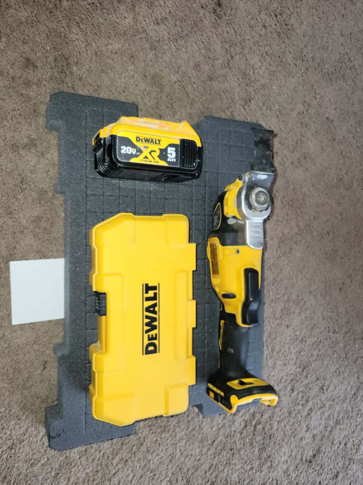 6/mo Finance DEWALT Tool Organizer Foam Insert (DWST88801) Buy Now, Pay Later