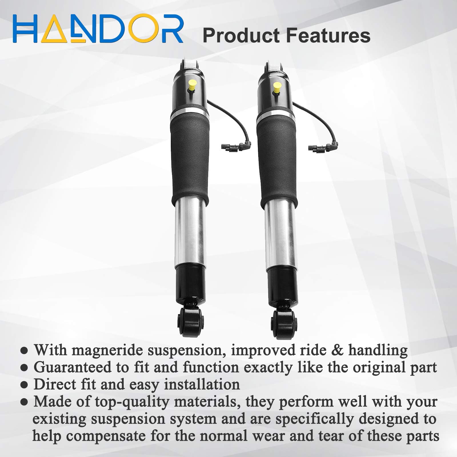 Amazon.com: Handor 84176675 580-1106 Pair Rear Air Shock Absorbers 