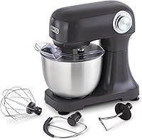 Vista 1 de DASH Tilt-Head 3.5qt Stand Mixer 12 Speeds with Paddle, Dough Hook, and Whisk Attaachments- Forged Iron