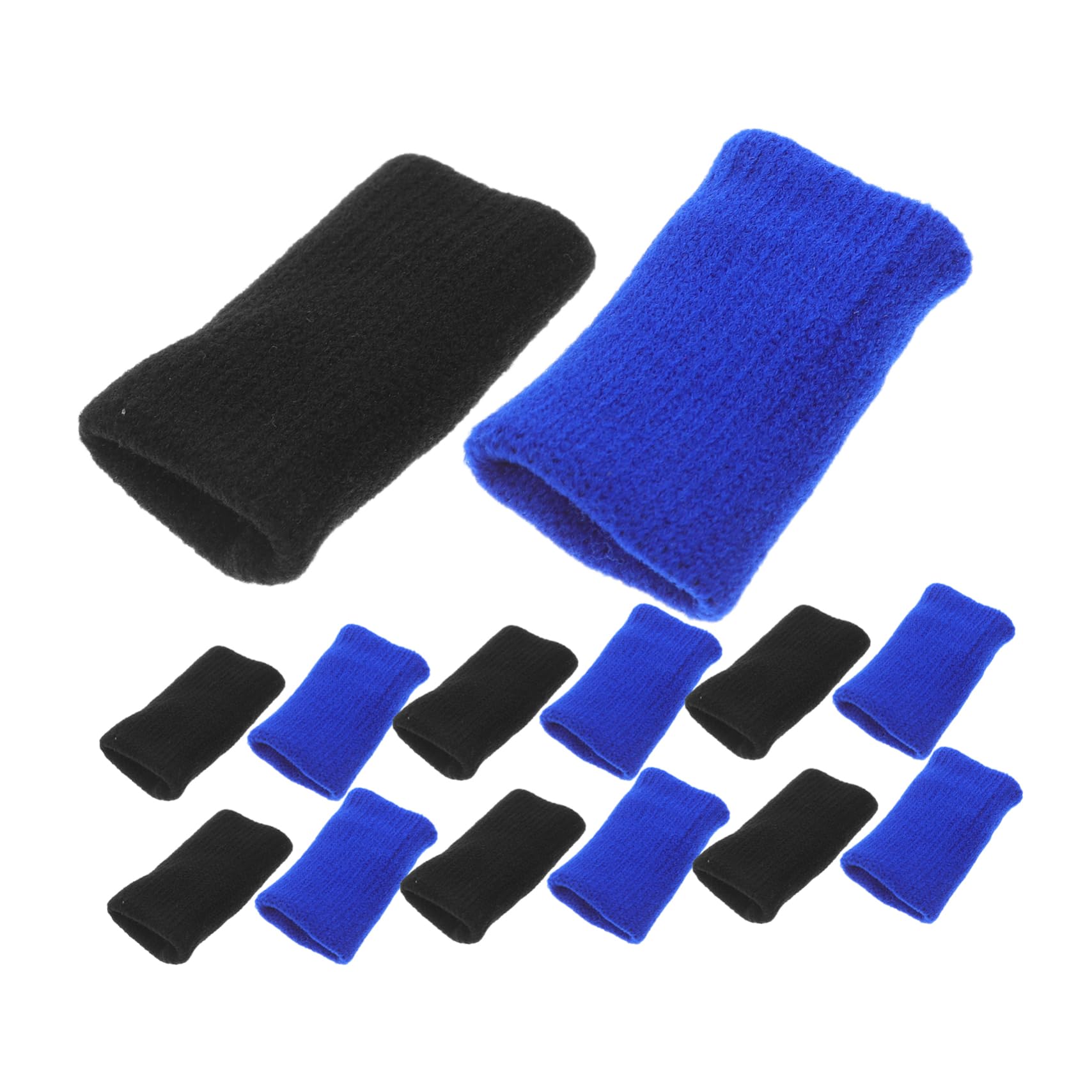 minkissy 20pcs Sports Finger Sleeves for Men Women Basketball Volleyball Golf Running Replacement Finger Guards