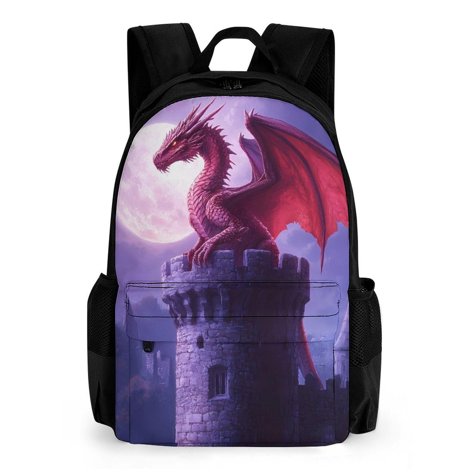Dragon Travel Laptop Backpack Lightweight Business Computer Bag Gift for Men Women