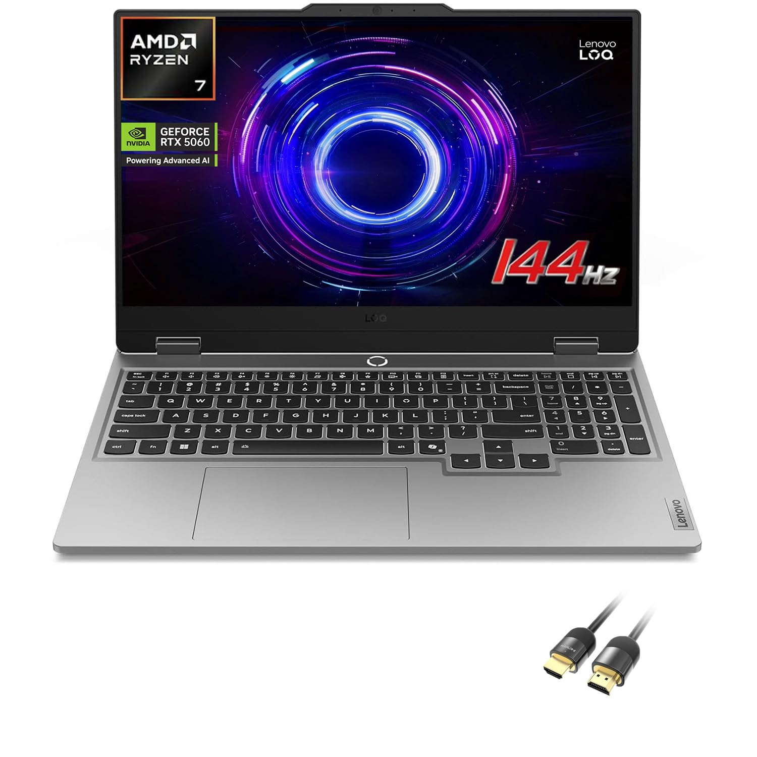 Amazon.co.jp: Lenovo LOQ RTX 5060 ゲーミングノートパソコン 15.6